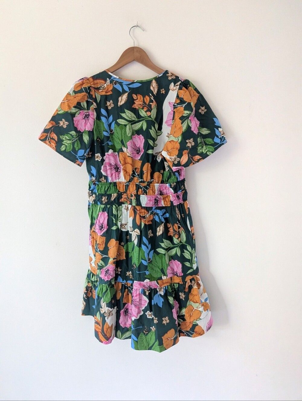 NWT! Anthropologie Somerset Mini Dress In Green Floral - Picture 4 of 9